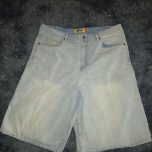 Men's Stylish Light Blue Denim Shorts